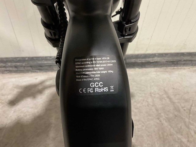Ouxi vifa q8 black elektrische fiets - afbeelding 28 van  67