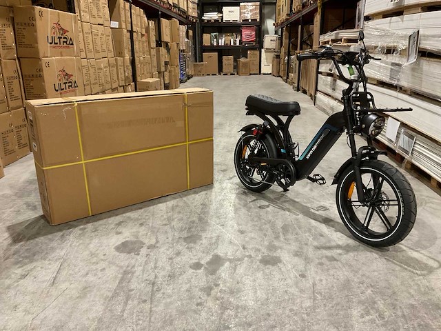 Ouxi vifa q8 black elektrische fiets - afbeelding 10 van  17