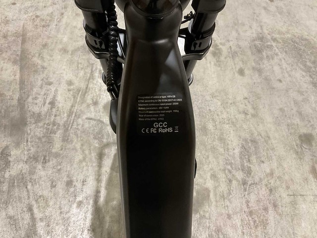 Ouxi vifa q8 black elektrische fiets - afbeelding 7 van  24