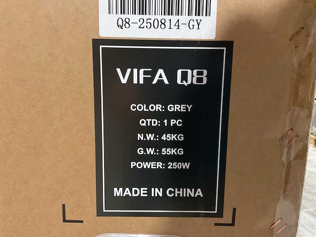 Ouxi vifa q8 grey elektrische fiets - afbeelding 19 van  27