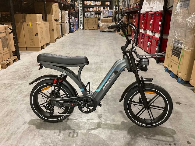 Ouxi vifa q8 grey elektrische fiets - afbeelding 5 van  7