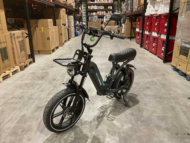 Ouxi vifa q8 grey elektrische fiets - afbeelding 1 van  27