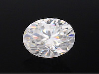 Ovaal briljant van 2.00 carat (gecertificeerd) - afbeelding 1 van  2