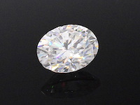 Ovaal briljant van 3.00 carat (gecertificeerd) - afbeelding 2 van  2