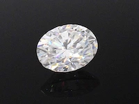 Ovaal briljant van 3.00 carat (gecertificeerd) - afbeelding 2 van  2