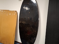 Ovaal eetkamertafelblad - afbeelding 1 van  3