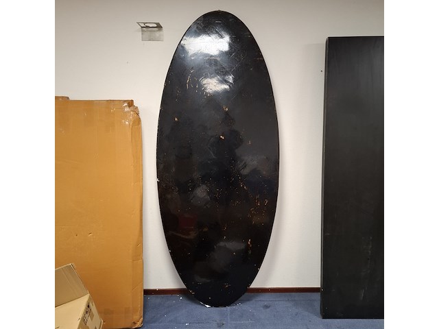 Ovaal eetkamertafelblad - afbeelding 2 van  3