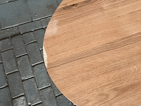 Oval dining table, actona, heaven, bruin - afbeelding 3 van  4