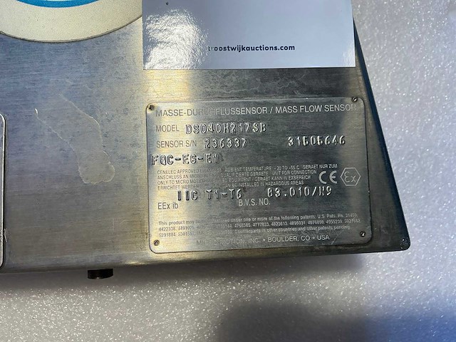 Oval micro motion flowmeter dn15/pn40 - afbeelding 6 van  7