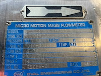 Oval micro motion flowmeter - afbeelding 4 van  6