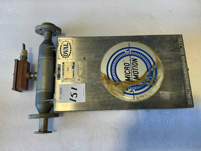 Oval micro motion flowmeter - afbeelding 1 van  7