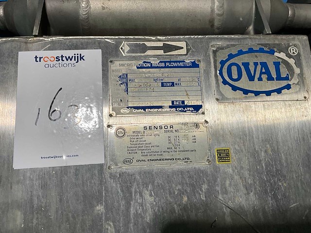 Oval micro motion flowmeter - afbeelding 4 van  4