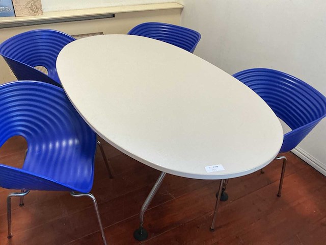 Oval vergadertafel - afbeelding 2 van  4