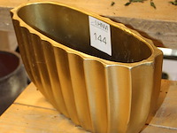 Ovale bloemenvaas breedte 42 cm. - afbeelding 2 van  2