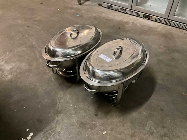 Ovale chaving dishes (2x) - afbeelding 1 van  5