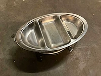 Ovale chaving dishes (3x) - afbeelding 3 van  5