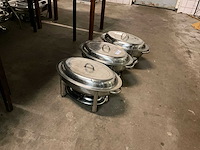 Ovale chaving dishes (3x) - afbeelding 1 van  5