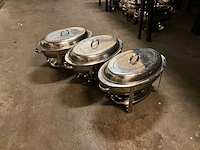 Ovale chaving dishes (3x) - afbeelding 1 van  5