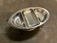 Ovale chaving dishes (3x) - afbeelding 4 van  5