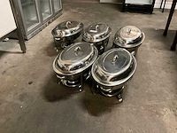 Ovale chaving dishes (5x) - afbeelding 1 van  3