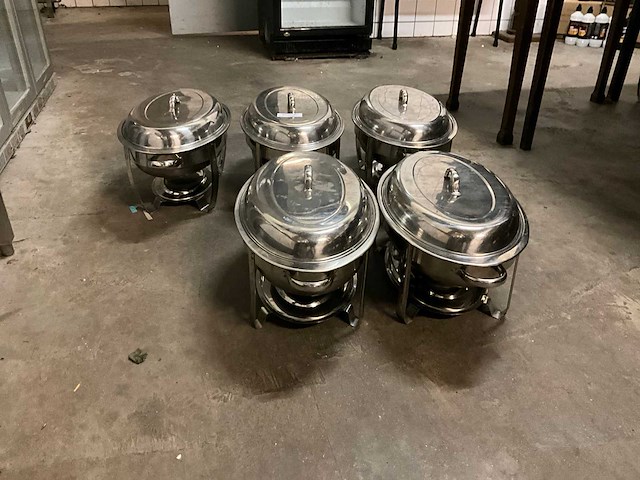 Ovale chaving dishes (5x) - afbeelding 2 van  5