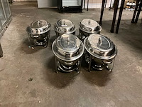Ovale chaving dishes (5x) - afbeelding 2 van  5
