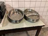 Ovale chaving dishes inzetbakken (18x) - afbeelding 2 van  5
