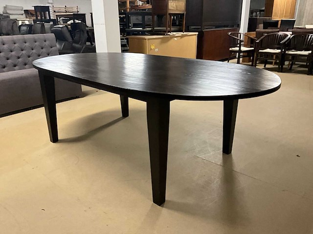 Ovale eetkamertafel 240cm - afbeelding 3 van  7