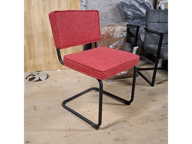 Ovale eetkamertafel met 4x stoel - afbeelding 5 van  7