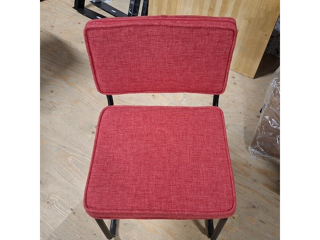 Ovale eetkamertafel met 4x stoel - afbeelding 7 van  7