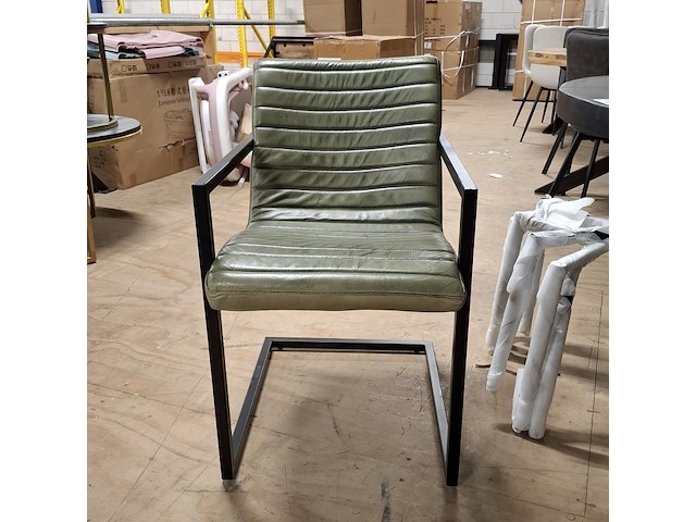 Ovale eetkamertafel met 4x stoel - afbeelding 5 van  6