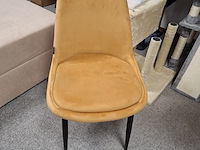 Ovale eetkamertafel met 4x stoel - afbeelding 5 van  5