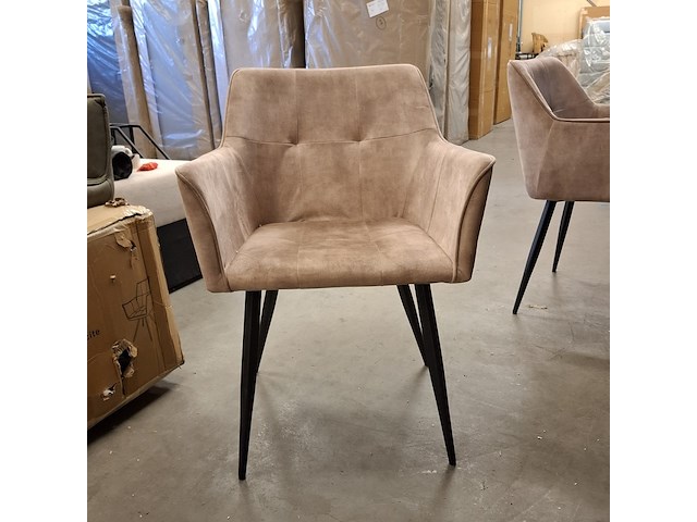 Ovale eetkamertafel met 5x stoel - afbeelding 6 van  9