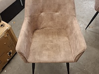 Ovale eetkamertafel met 5x stoel - afbeelding 7 van  9