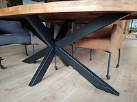 Ovale eetkamertafel met 6 stoelen - afbeelding 4 van  10