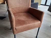 Ovale eetkamertafel met 6 stoelen - afbeelding 8 van  10
