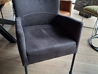 Ovale eetkamertafel met 6 stoelen - afbeelding 9 van  10