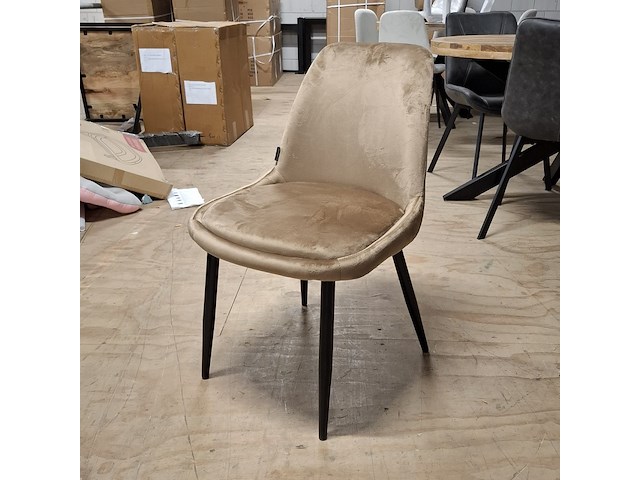 Ovale eetkamertafel met 6x stoel - afbeelding 4 van  7