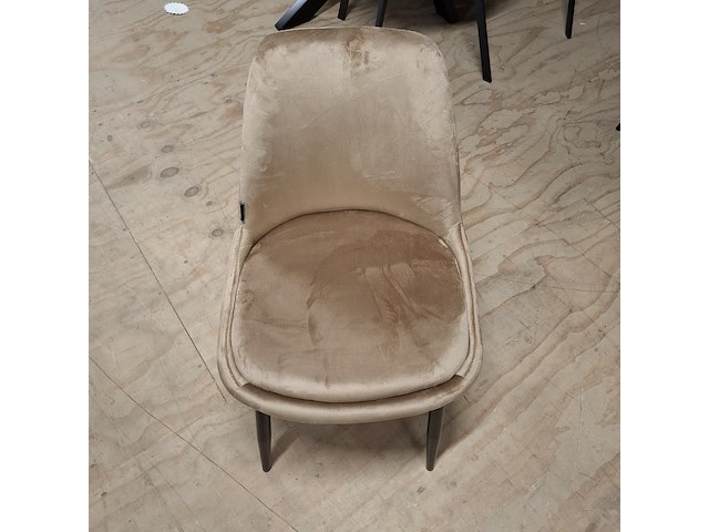 Ovale eetkamertafel met 6x stoel - afbeelding 6 van  7