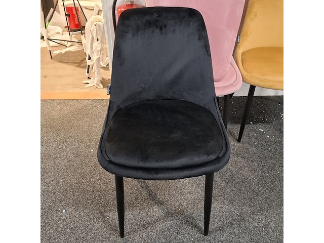 Ovale eetkamertafel met 6x stoel - afbeelding 5 van  5