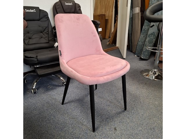 Ovale eetkamertafel met 6x stoel - afbeelding 7 van  9