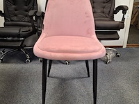 Ovale eetkamertafel met 6x stoel - afbeelding 8 van  9