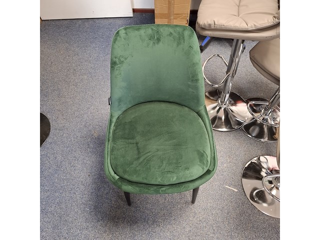 Ovale eetkamertafel met 6x stoel - afbeelding 7 van  9