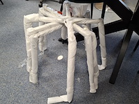 Ovale eetkamertafel met 6x stoel - afbeelding 8 van  9