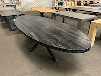 Ovale eetkamertafel - afbeelding 3 van  8
