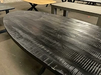 Ovale eetkamertafel - afbeelding 4 van  8