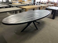 Ovale eetkamertafel - afbeelding 6 van  8