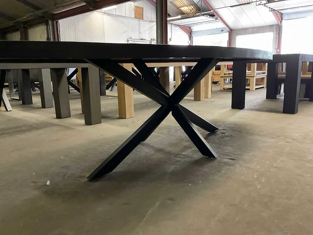 Ovale eetkamertafel - afbeelding 7 van  8