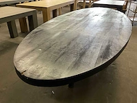 Ovale eetkamertafel - afbeelding 8 van  8