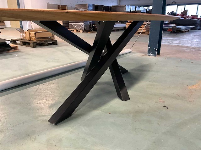 Ovale eetkamertafel - afbeelding 4 van  5